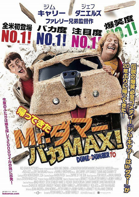帰ってきたMr.ダマー　バカMAX！ ポスター