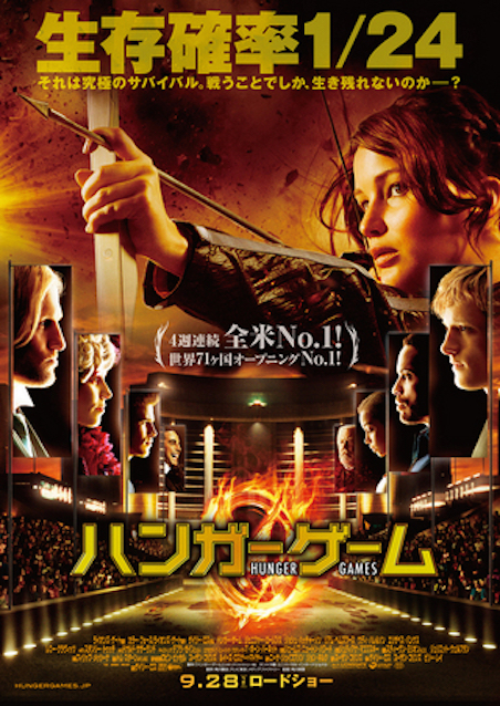 ハンガーゲーム（2012） ポスター