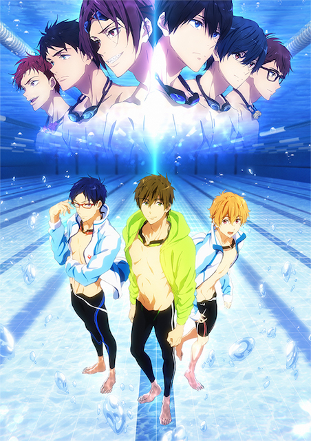 劇場版 Free! Road to the World 夢 ポスター