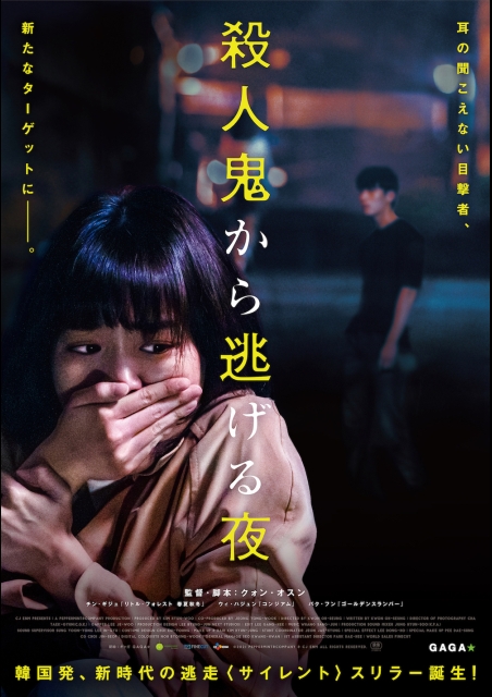 殺人鬼から逃げる夜 ポスター