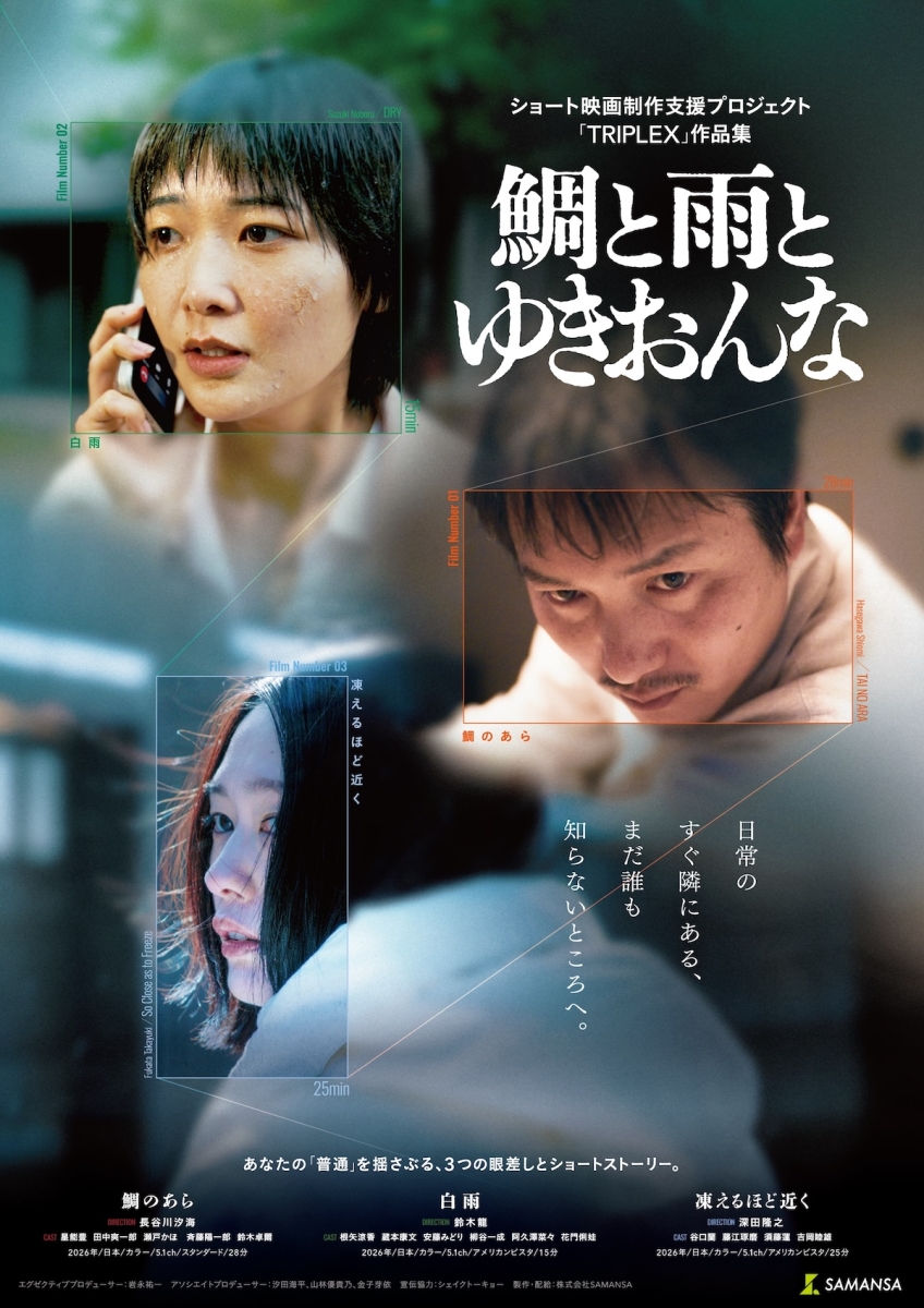 鯛と雨とゆきおんな ポスター