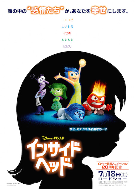 インサイド・ヘッド（2015） ポスター