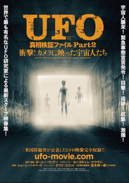UFO真相検証ファイルPart.2／衝撃！カメラに映った宇宙人たち ポスター